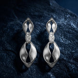 IZEL TWISTED DROP EARRINGS