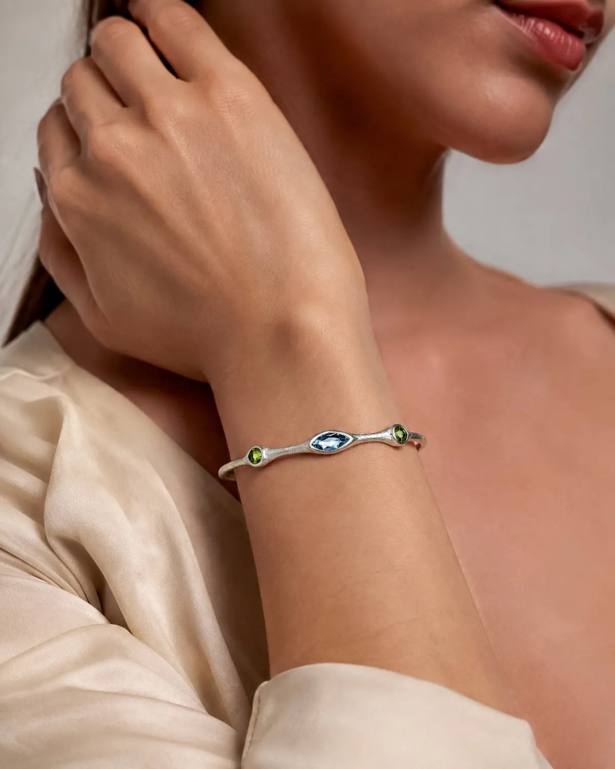 EVENTIDE GEMSTONE SLIM BRACELET