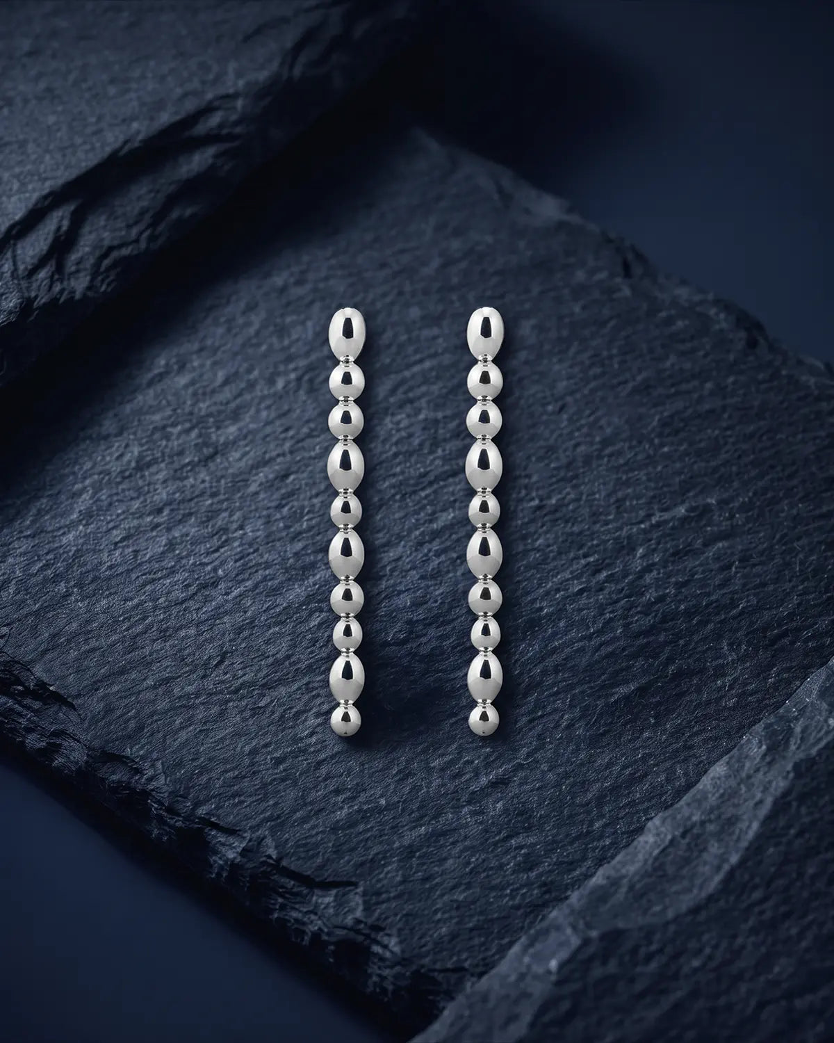 COMET BEADED DROP EARRINGS