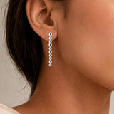 COMET BEADED DROP EARRINGS