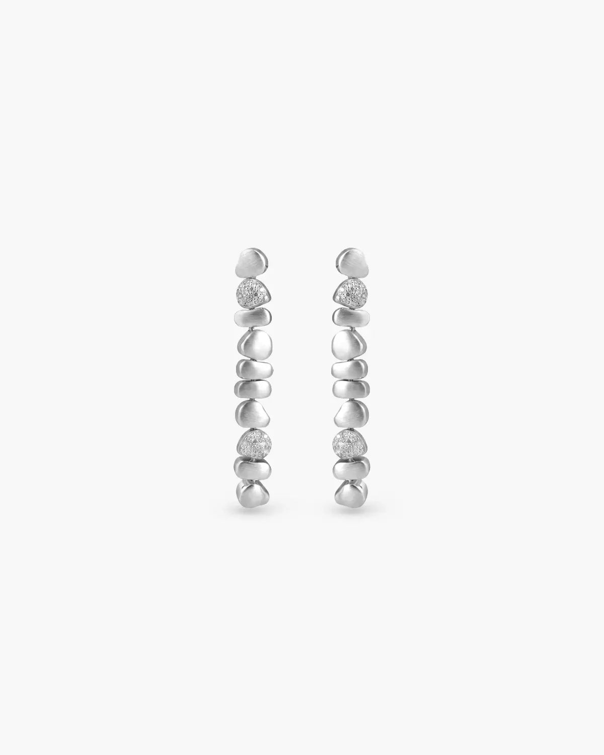 CAIRNS PAVÈ BEADED DROP EARRINGS