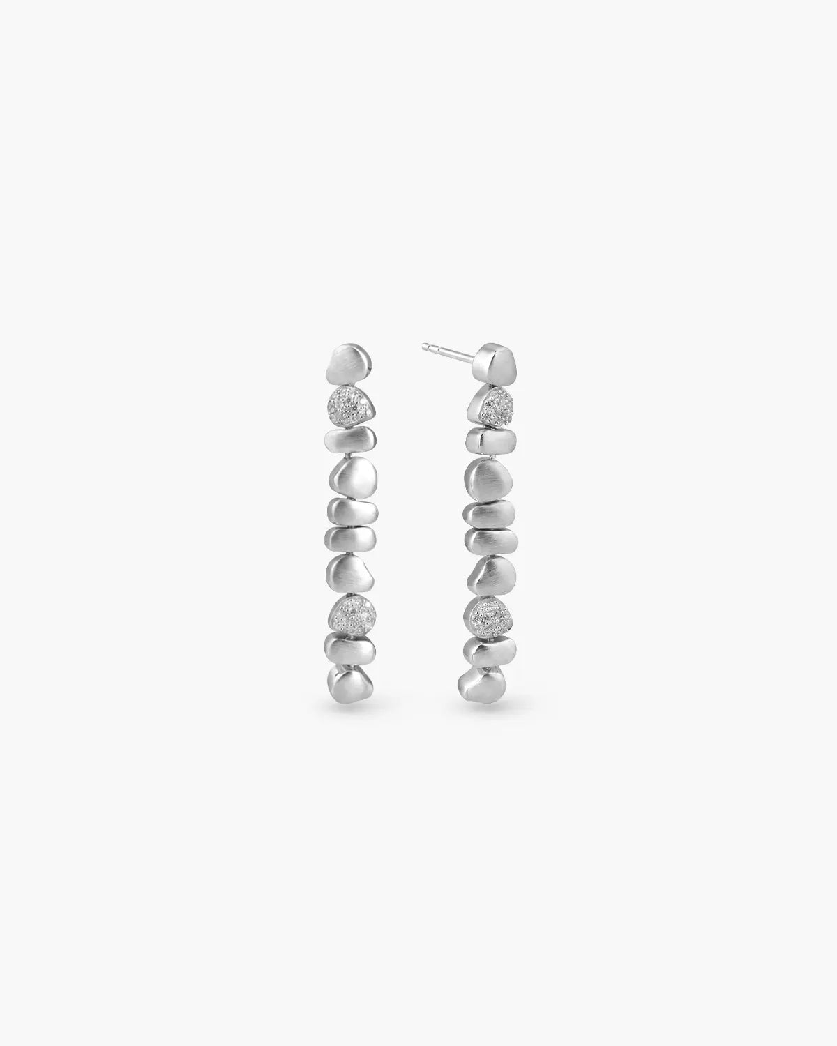 CAIRNS PAVÈ BEADED DROP EARRINGS