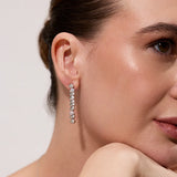 CAIRNS PAVÈ BEADED DROP EARRINGS