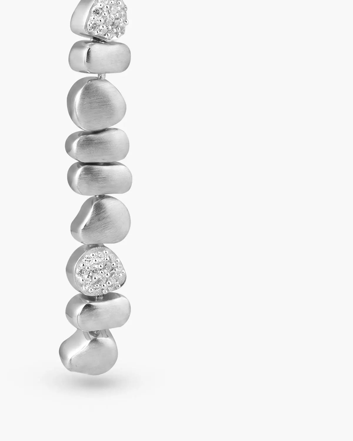 CAIRNS PAVÈ BEADED DROP EARRINGS
