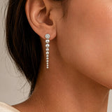 RÊVE CRYSTAL BEADED DROP EARRINGS