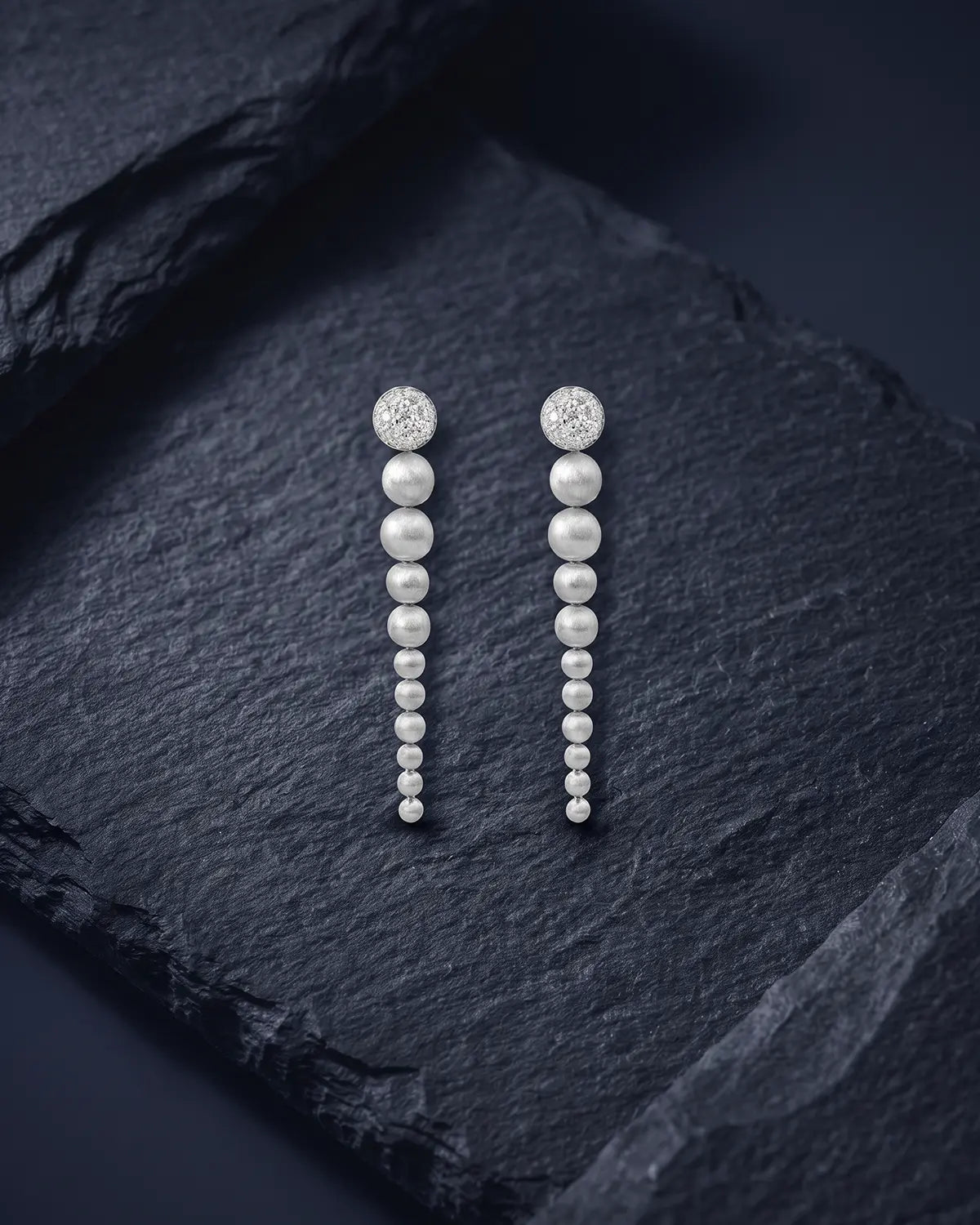 RÊVE CRYSTAL BEADED DROP EARRINGS