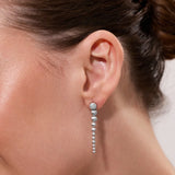 RÊVE CRYSTAL BEADED DROP EARRINGS
