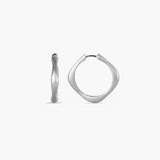 ORBIS ORGANIC HOOP EARRINGS