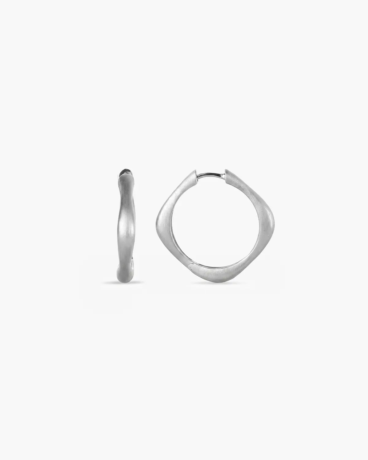 ORBIS ORGANIC HOOP EARRINGS