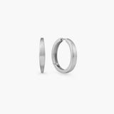 NODAL CONTOUR HOOP EARRINGS