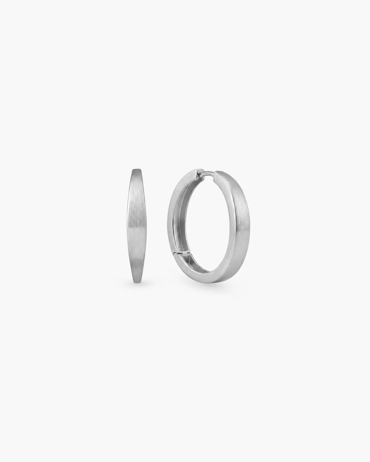 NODAL CONTOUR HOOP EARRINGS