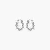 SOLIS PEBBLE HOOP EARRINGS