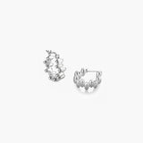 SOLIS PEBBLE HOOP EARRINGS