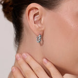 SOLIS PEBBLE HOOP EARRINGS