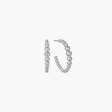 PLANETARY BEADED HOOP EARRINGS