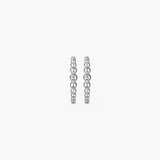 PLANETARY BEADED HOOP EARRINGS