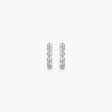 BEADED CRYSTAL HOOP EARRINGS