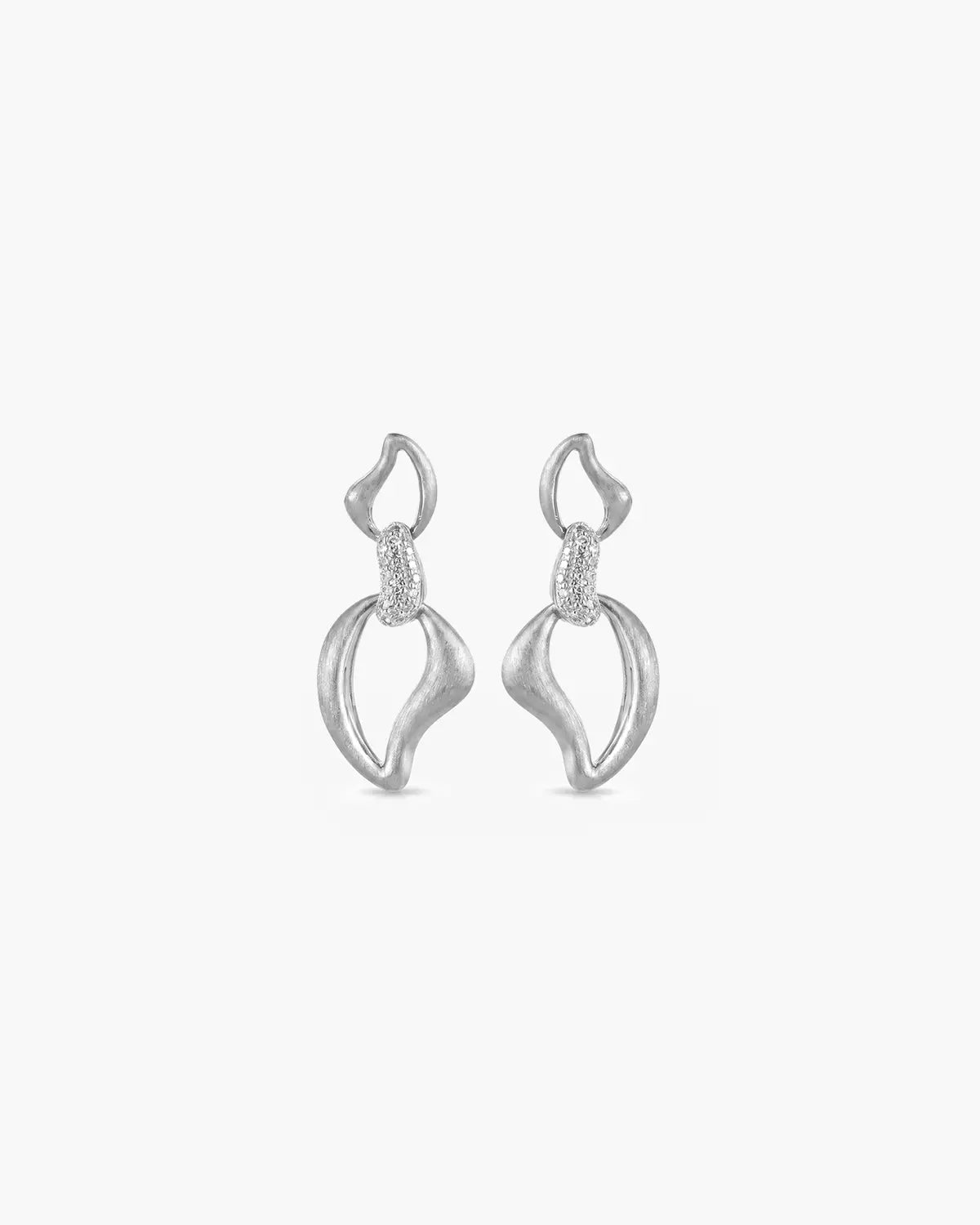 ERAYA SCULPTURAL DROP EARRINGS