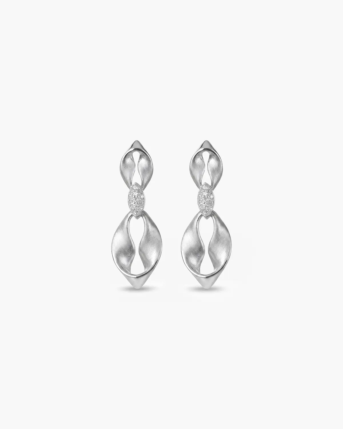 IZEL TWISTED DROP EARRINGS