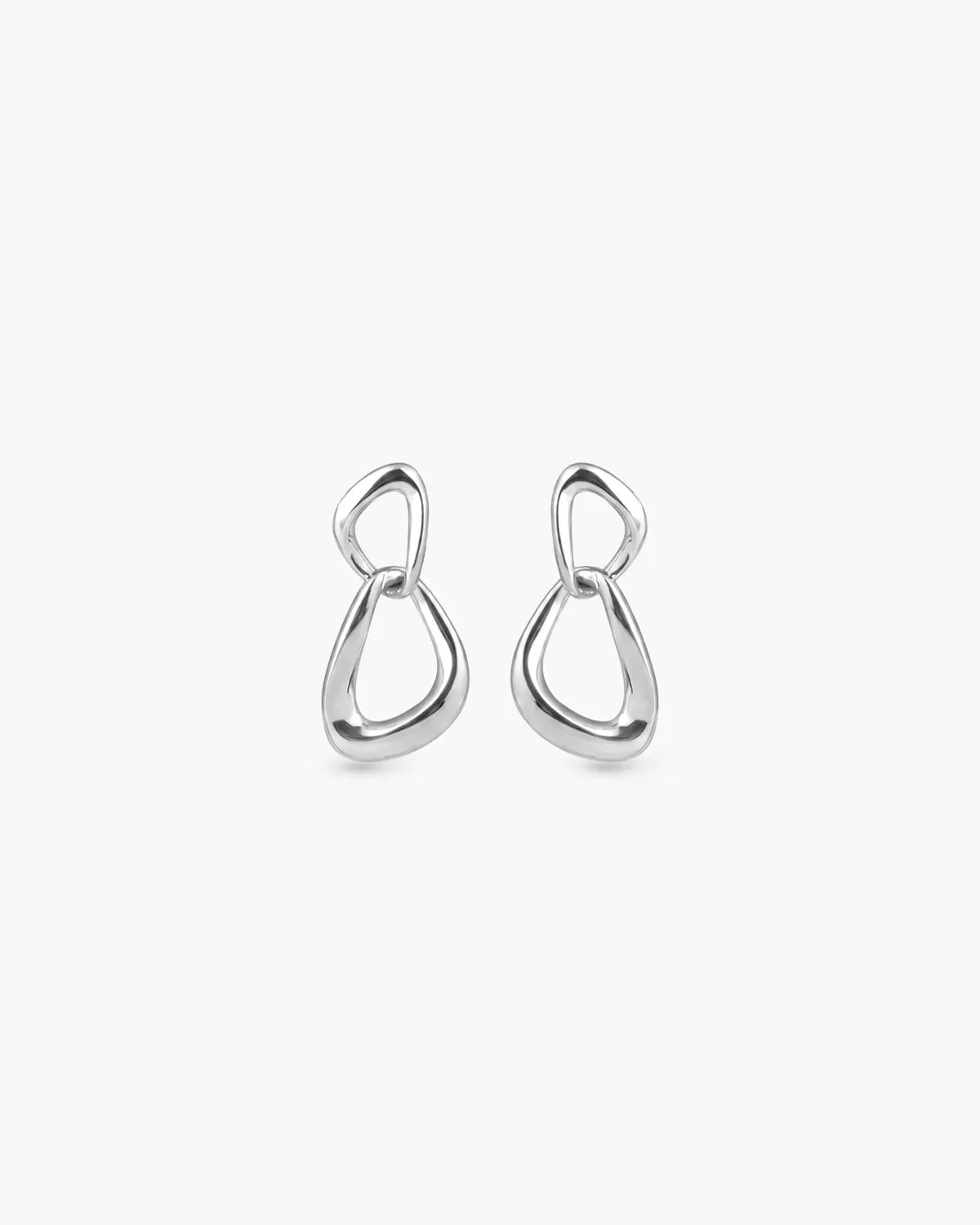 CRESCENDO LOOPED DROP EARRINGS