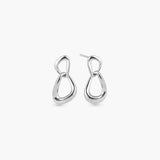 CRESCENDO LOOPED DROP EARRINGS
