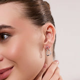 CRESCENDO LOOPED DROP EARRINGS