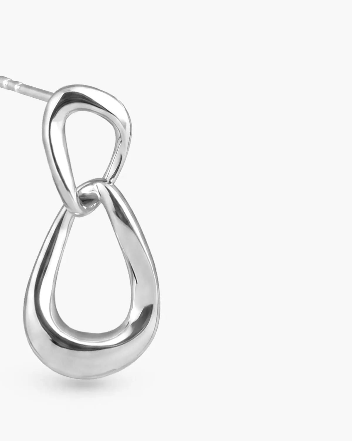 CRESCENDO LOOPED DROP EARRINGS