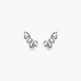 NEXUS INTERLINKED STUD EARRINGS
