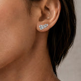 NEXUS INTERLINKED STUD EARRINGS