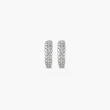 ETERNA PAVÈ BEADED HOOP EARRINGS