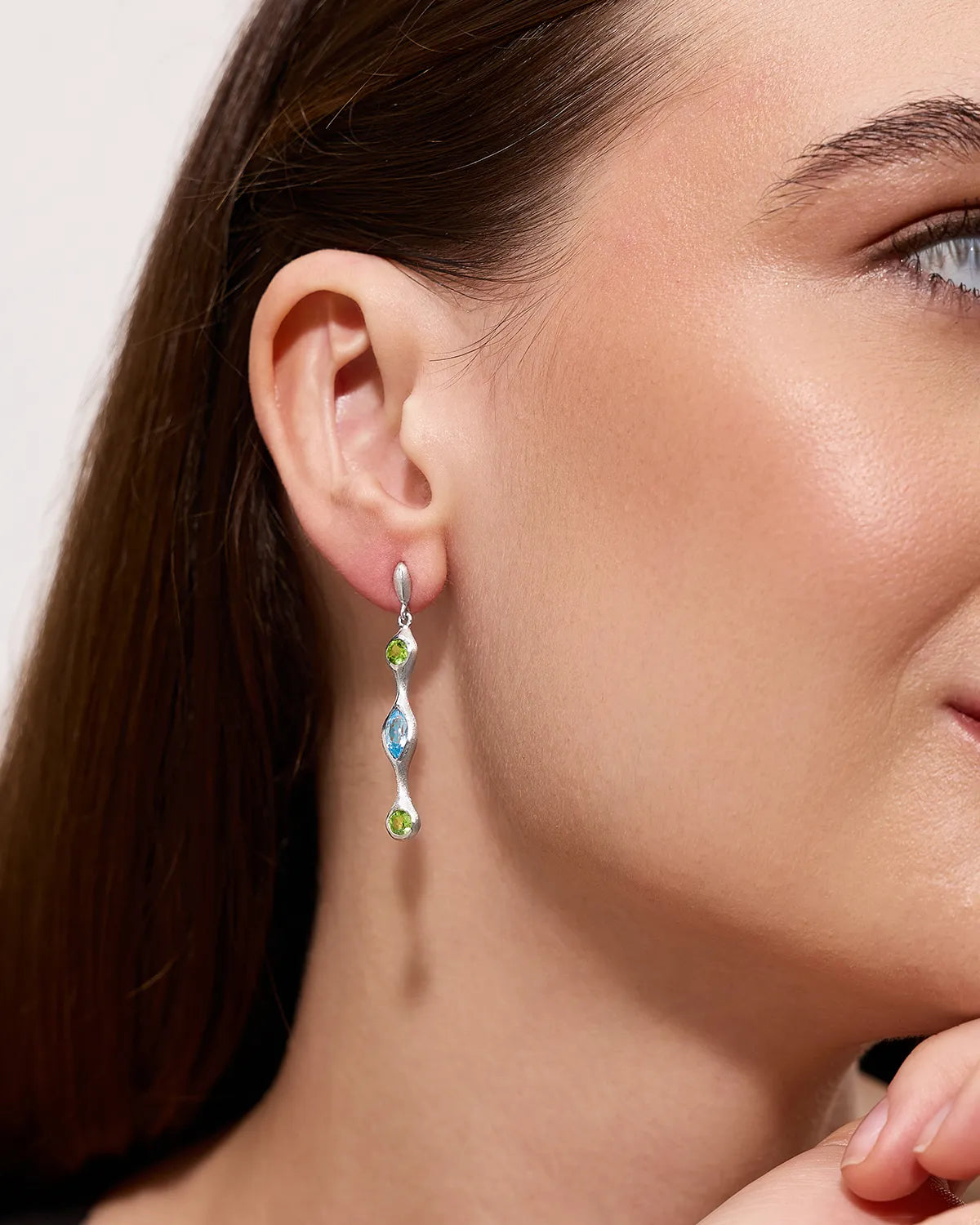 EVENTIDE GEMSTONE DROP EARRINGS