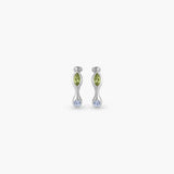 EVENTIDE GEMSTONE HOOP EARRINGS