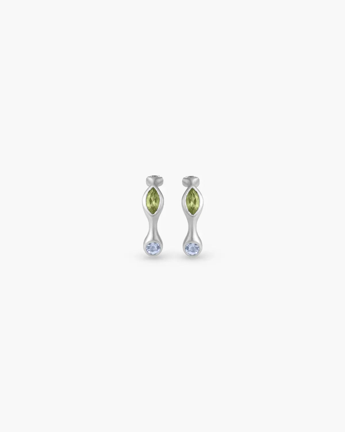 EVENTIDE GEMSTONE HOOP EARRINGS