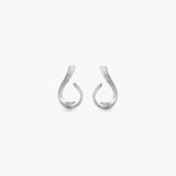 BILLOW CURVED DROP EARRINGS