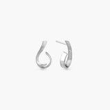 BILLOW CURVED DROP EARRINGS
