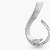 BILLOW CURVED DROP EARRINGS