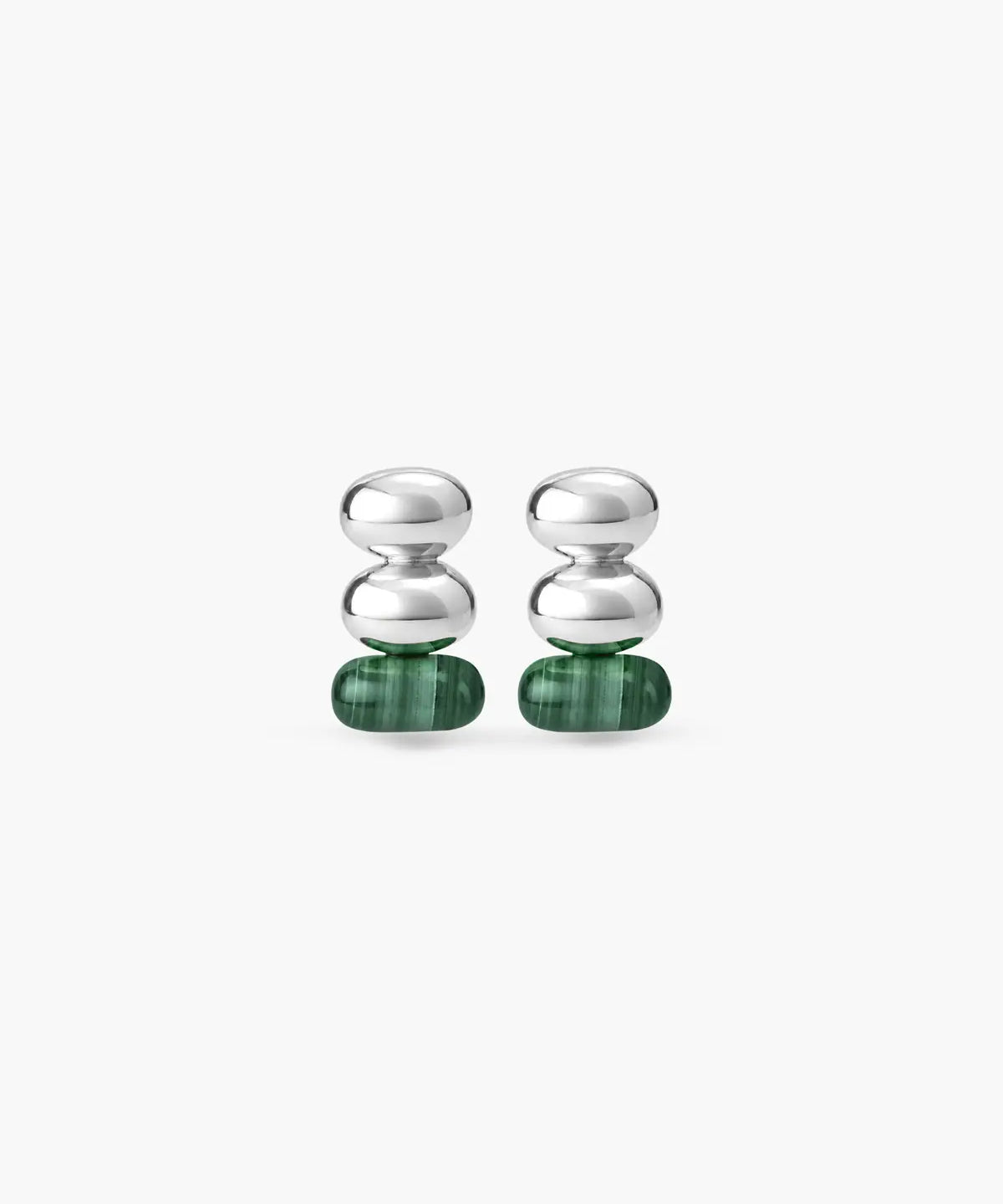 NOVA VERDE EARRINGS | variant--Silver
