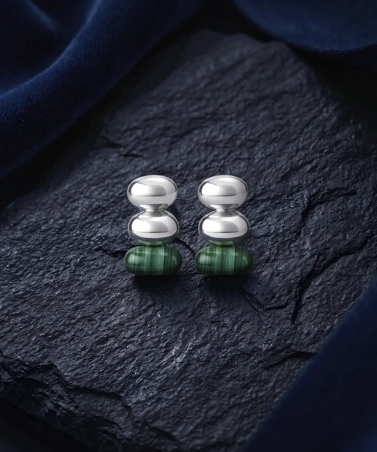 NOVA VERDE EARRINGS | variant--Silver
