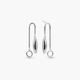 TEMPO LINEAR BAR DROP EARRINGS