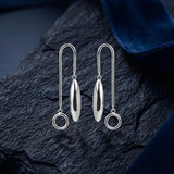 TEMPO LINEAR BAR DROP EARRINGS