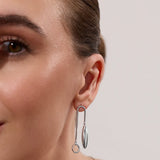 TEMPO LINEAR BAR DROP EARRINGS