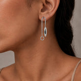 TEMPO LINEAR BAR DROP EARRINGS