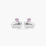 POISE PEBBLE STUD EARRINGS