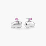POISE PEBBLE STUD EARRINGS