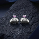 POISE PEBBLE STUD EARRINGS