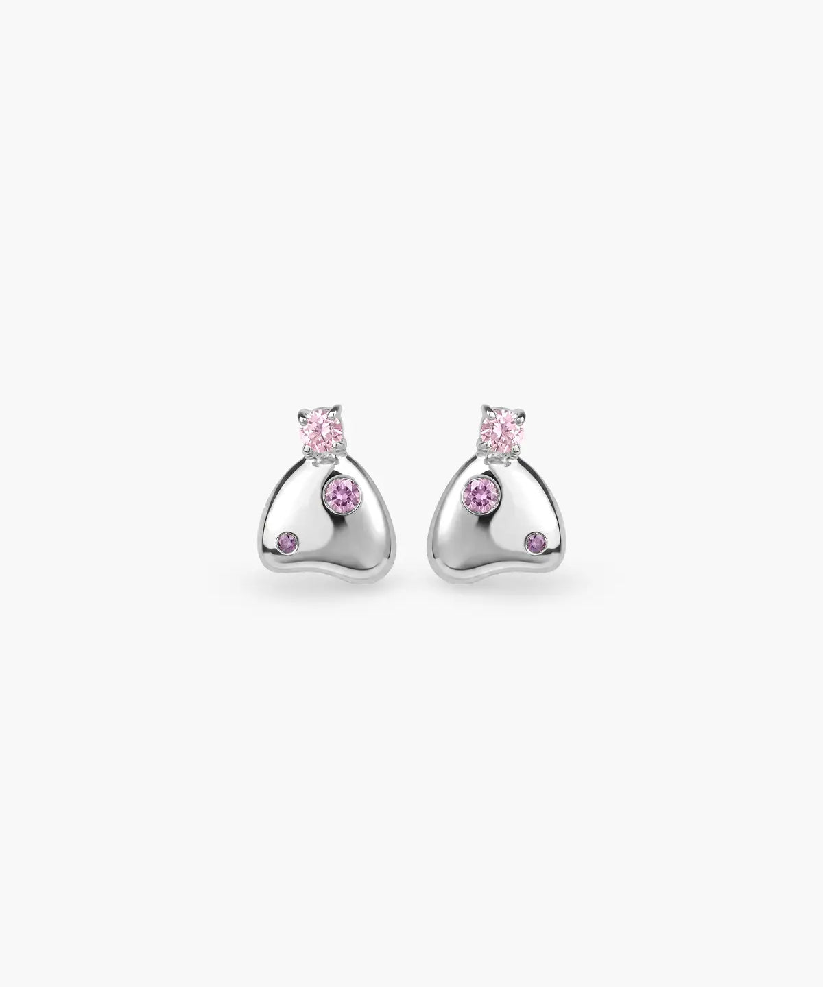 SCULPT EARRINGS | variant--Silver