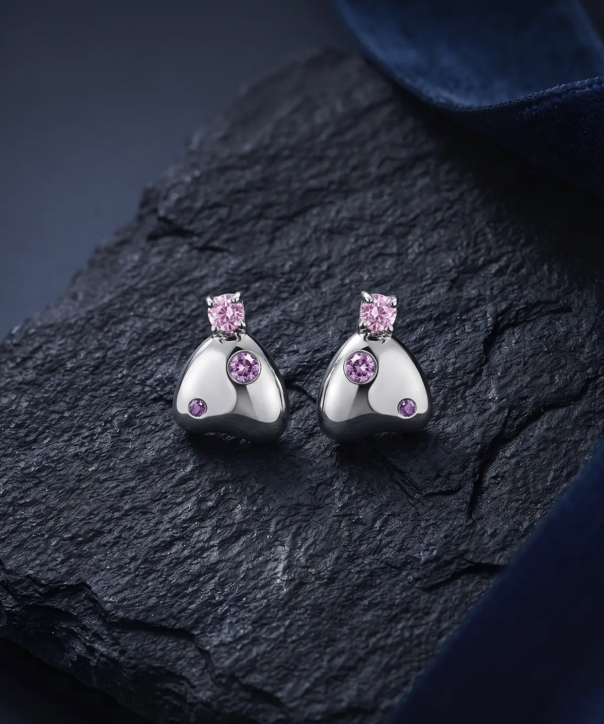 SCULPT EARRINGS | variant--Silver