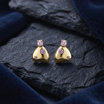 SCULPT EARRINGS | variant--Gold