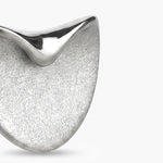CARVED HEART STUDS