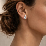 ARBOR TEARDROP STUD EARRINGS